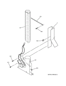 06 - Blower parts for Ge Range JCSP39WW4WW from AppliancePartsPros.com