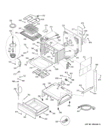 03 - Body Parts parts for Ge Range JCS966TD1WW from AppliancePartsPros.com