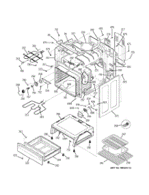 03 - Body Parts parts for Ge Range JBP79TD1WW from AppliancePartsPros.com