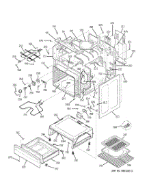03 - Body Parts parts for Ge Range JBP68HD1WW from AppliancePartsPros.com