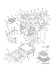 03 - Body Parts parts for Ge Range JB600WD1WW from AppliancePartsPros.com