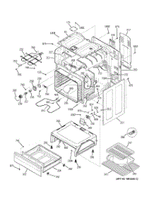 03 - Body Parts parts for Ge Range JBP24BB1CT from AppliancePartsPros.com