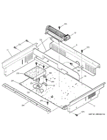 06 - Convection Fan parts for Ge Range JCS966BD1BB from AppliancePartsPros.com