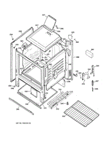03 - Body Parts parts for Ge Range JGBS03PPA3AD from AppliancePartsPros.com
