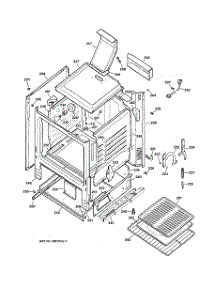03 - Body Parts parts for Ge Range JGBS07PEA4WW from AppliancePartsPros.com
