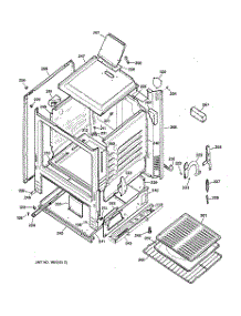 03 - Body Parts parts for Ge Range JGBS04BPA4WH from AppliancePartsPros.com