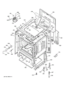 02 - Body Parts parts for Ge Range JBP62WD2WW from AppliancePartsPros.com