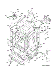 03 - Body Parts parts for Ge Range JGBP35DED1WW from AppliancePartsPros.com