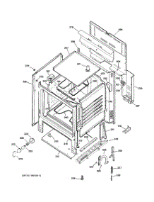 02 - Body Parts parts for Ge Range JBS26C2AD from AppliancePartsPros.com