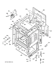 02 - Body Parts parts for Ge Range JBP61BD1WH from AppliancePartsPros.com