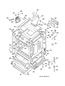 03 - Body Parts parts for Ge Range JGBP25BEC2WH from AppliancePartsPros.com