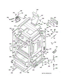 03 - Body Parts parts for Ge Range JGBP26WEA3WW from AppliancePartsPros.com