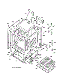 03 - Body Parts parts for Ge Range JGBS07PEA3WW from AppliancePartsPros.com