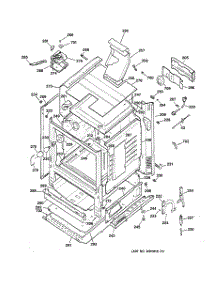 03 - Body Parts parts for Ge Range JGBP27BEA6WH from AppliancePartsPros.com