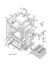 03 - Body Parts parts for Ge Range JGBS04BPA3AD from AppliancePartsPros.com