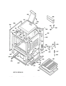 03 - Body Parts parts for Ge Range JGBS23DEW3WH from AppliancePartsPros.com