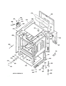 02 - Body Parts parts for Ge Range JBP21BC1AD from AppliancePartsPros.com