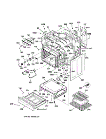 03 - Body Parts parts for Ge Range JBP64BB4WH from AppliancePartsPros.com