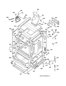 03 - Body Parts parts for Ge Range JGBP25BEC1WH from AppliancePartsPros.com