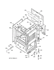 02 - Body Parts parts for Ge Range JBS23BC1WH from AppliancePartsPros.com