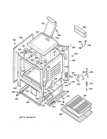 03 - Body Parts parts for Ge Range JGBS21PEC1WW from AppliancePartsPros.com