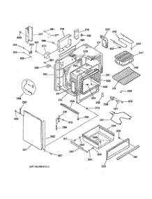 02 - Body & Drawer Parts parts for Ge Range JSS16PW3WH from AppliancePartsPros.com