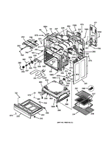 03 - Body & Drawer Parts parts for Ge Range JBP85AB1AA from AppliancePartsPros.com