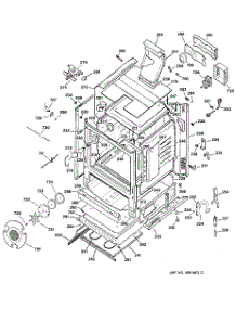 03 - Body Parts parts for Ge Range JGB920WEC1WW from AppliancePartsPros.com