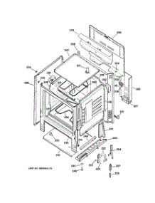02 - Body Parts parts for Ge Range JBS03C1AD from AppliancePartsPros.com