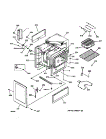 03 - Body Parts parts for Ge Range JBS02LY2WH from AppliancePartsPros.com