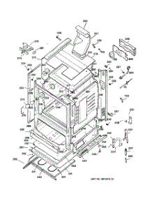 03 - Body Parts parts for Ge Range JGBP86WEB1WW from AppliancePartsPros.com