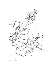 04 - Door Lock parts for Ge Range JGSP23WEV2WW from AppliancePartsPros.com