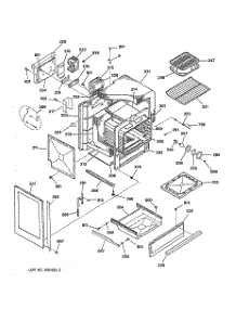 02 - Body Parts parts for Ge Range JGSP23WEV1WW from AppliancePartsPros.com