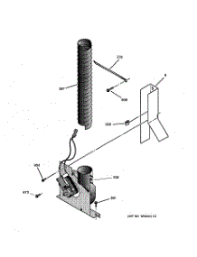 05 - Blower parts for Ge Range JSP26BW3AD from AppliancePartsPros.com