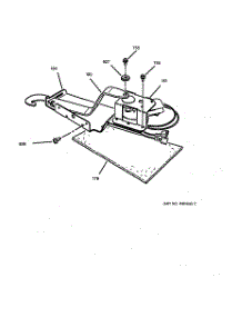 04 - Door Lock parts for Ge Range JSP34AW3AA from AppliancePartsPros.com
