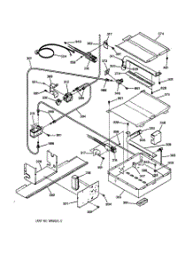 04 - Oven Burner parts for Ge Range JGSP23WEV5WW from AppliancePartsPros.com