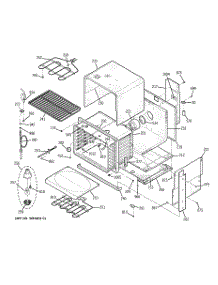 03 - Body Parts parts for Ge Range PD968TP1WW from AppliancePartsPros.com