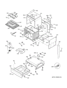 02 - Body Parts parts for Ge Range JSS28BK3BB from AppliancePartsPros.com