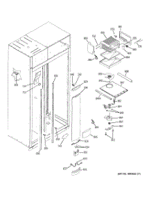 04 - Freezer Section parts for Ge Refrigerator ZSGW420DME from AppliancePartsPros.com
