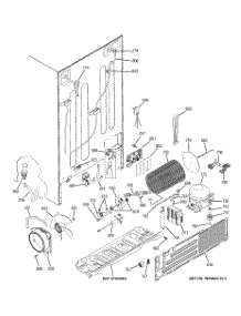 02 - Sealed System & Mother Board parts for Ge Refrigerator PJG25PGTAFSV from AppliancePartsPros.com