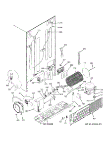 02 - Sealed System & Mother Board parts for Ge Refrigerator PSW23PSSAKSS from AppliancePartsPros.com