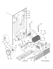 03 - Sealed System & Mother Board parts for Ge Refrigerator PSW23PSSCSS from AppliancePartsPros.com