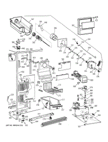 04 - Freezer Section parts for Ge Refrigerator ZFSB27DYBSS from AppliancePartsPros.com