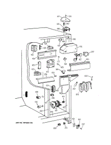 05 - Fresh Food Section parts for Ge Refrigerator ZFSB27DYBSS from AppliancePartsPros.com