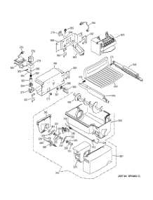 06 - Icemaker & Dispenser parts for Ge Refrigerator PSC23NHMACC from AppliancePartsPros.com