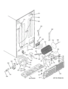 Sealed System & Mother Board parts for Ge Refrigerator PSW26MSTASS from AppliancePartsPros.com