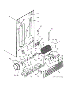 Sealed System & Mother Board parts for Ge Refrigerator PSC23NGPACC from AppliancePartsPros.com