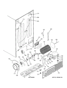 02 - Sealed System & Mother Board parts for Ge Refrigerator PSC23NHPCWW from AppliancePartsPros.com