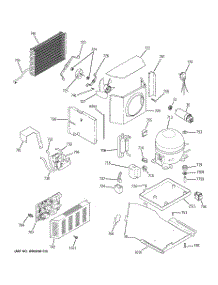 02 - Sealed System & Mother Board parts for Ge Refrigerator ZSGW420DMA from AppliancePartsPros.com