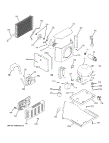 02 - Sealed System & Mother Board parts for Ge Refrigerator ZSGB420DMC from AppliancePartsPros.com